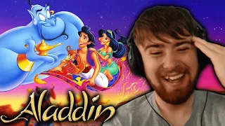 *Aladdin* Made Me Laugh SO HARD! - FIRST TIME WATCHING