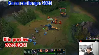 Kiin proview 2023/09/21 aatrox pantheon leblanc Korea challenger | Kiin第一视角