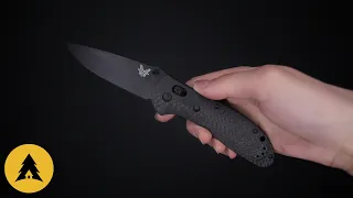 Складной нож Benchmade Griptilian 551 DLC сталь CPM M4, рукоять Carbon Fiber