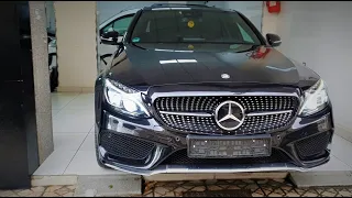 Mercedes Benz C220 2014 Pack AMG ميرسيدس سي كلاس 220 2014 ديوانة 2015 [متوفرة للبيع]