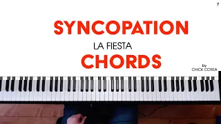 La Fiesta: syncopation, chords