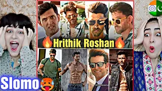 Bollywood Most Handsome & Talented Actor Hrithik Roshan Attitude Slomo Edits🔥🥵|| Pakistani Reaction