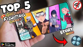 Naruto Top 5🔥 Ppsspp Emulator 😱Games 2024 Offline😍High Graphics ( Story Mode)