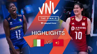 🇮🇹 ITA vs. 🇨🇳 CHN - Highlights Quarter Finals | Women's VNL 2022