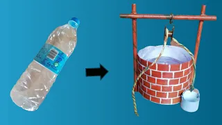 How To Make Well/Miniature Well/Plastic Bottle Craft