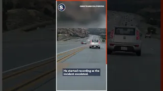 Driver Witnesses Dramatic Road Rage Incident