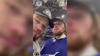 Andrei Vasilevskiy LIVE after Stanley Cup Win!!!