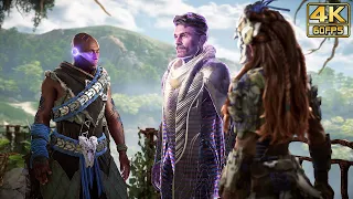 Horizon Forbidden West: Burning Shores - Aloy learns about a Zenith survivor @ 4K 60ᶠᵖˢ ✔