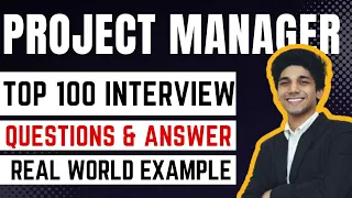 Top 100 Project Manager Interview Questions and Answers