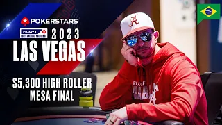 NAPT Las Vegas - $5K High Roller - MESA FINAL ♠️ PokerStars Brasil