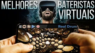 SÓ OS MESTRES NO REAL DRUM | 5 Incríveis Bateristas Virtuais - Parte 1