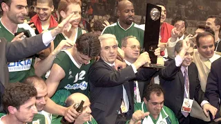 Kinder Bologna vs Panathinaikos BC 83-89 l 3ο Ευρωπαϊκό - Μπολόνια 2002 l Full Game