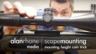 Scope Mounting Coin Trick