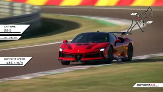 Le record de la SF90 XX Stradale à Fiorano (full lap)