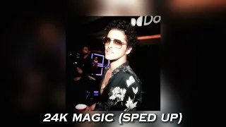 Bruno mars- 24k magic (sped up)