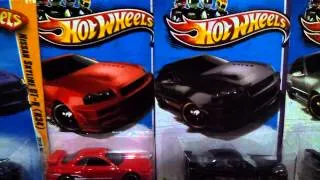 Hot Wheels Nissan Skyline GT-R R34 Line Up