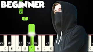 Lily - Alan Walker, K 391 & Emelie Hollow | BEGINNER PIANO TUTORIAL + SHEET MUSIC by Betacustic