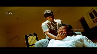 Puneeth Rajkumar Killed Rowdy In Police Station | Vamshi Kannada Movie Best Scene | Avinash