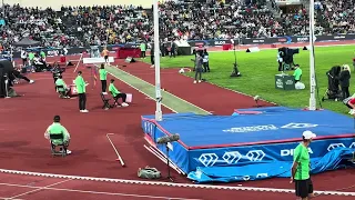 KC LIGHTFOOT wins men’s pole vault in 5.82m at 2024 Oslo Diamond League Bislett Games