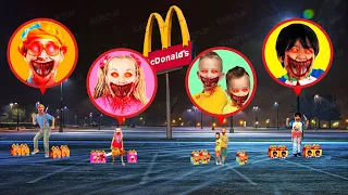 DON'T ORDER ANGRY RYAN'S WORLD.EXE, BLIPPI.EXE, DIANA ROMA, VLAD & NIKI MEAL FROM McDonalds at 3AM!