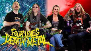 4 Levels of Death Metal: Ola Englund! | Ft. Ola and Louise