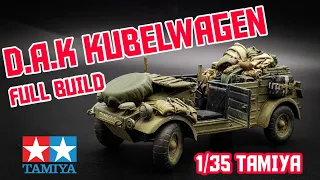 1/35 Kubelwagen D.A.K Full Build