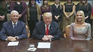 President Trump Congratulates All Woman Spacewalk Crew