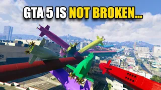 gta 5 on pc is definitely not broken... | GTA 5 THUG LIFE #418