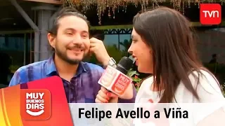 Felipe Avello a Viña 2019: "Hay presión, porque quiero hacerlo bien" | Muy buenos días