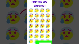 How Good Are Your Eyes #237 | Find The Odd Emoji Out | Brain Games | Spot The Difference Challenge