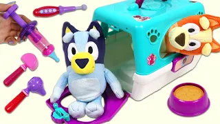 Bluey Becomes A Giant After Prank & Visits Toy Ambulance Hospital for a Checkup!