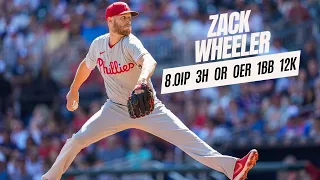 Zack Wheeler Phillies vs Braves | 5/27/23 | MLB Highlights