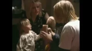 Kurt Cobain, Courtney Love and Frances Bean