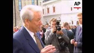 Russia - Yeltsin comments