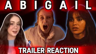 Abigail - Trailer Reaction (New Horror Movie w/ Melissa Barrera and Radio Silence)