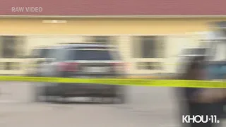 Raw video: 1 dead, 1 injured in motel shooting, police say