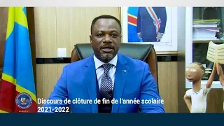 DISCOURS DE CLÔTURE DE  FIN DE L'ANNÉE SCOLAIRE 2021-2022