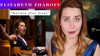 Elizabeth Zharoff "Martern aller Arten" REACTION & ANALYSIS by Vocal Coach/Opera Singer!