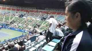 Tennis Radwanska vs Bencic  en Toray PPO, Areake J