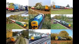 South Devon Railway Diesel Gala    03/11/17 04/11/17 05/11/17