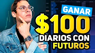 Cómo hacer $100 DÓLARES DIARIOS con FUTUROS 💸