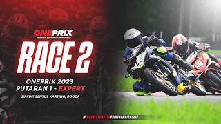 Trio YAMAHA Dominasi OnePrix 2023 Putaran 1 - Expert #Race 2, Sirkuit Karting Sentul