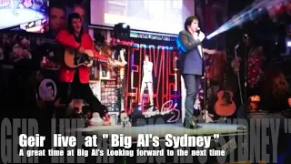 Geir- live at  Big Al's Sydney