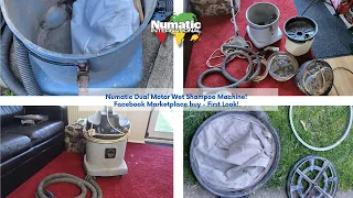 Numatic TWIN MOTOR massive vacuum from FB Marketplace! First Look...