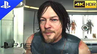 PS5 4K HDR 60fps - DEATH STRANDING DIRECTOR CUT | Ultra High Realistic Graphics