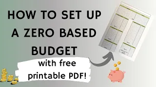 How To Work Out A Zero Based Budget | The Zero Based Budget Method