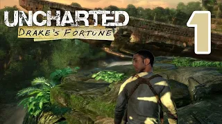 FIRST TIME PLAYING! | Uncharted: Drake's Fortune - Part 1