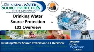 Drinking Water Source Protection 101 Overview