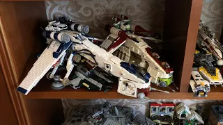 Мои Полки с Лего Наборами! (Star Wars, Castle, Exo-Force) | Коллекция