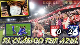 DESDE LA TRIBUNA SANTA FE vs MILLONARIOS (0-2) Liga BetPlay Dimayor 2021-II | Fecha 14